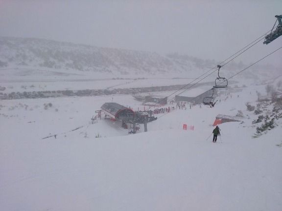 Nevando en Fuentes de Invierno